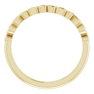 14K Yellow Matching Band