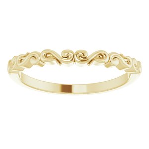14K Yellow Matching Band