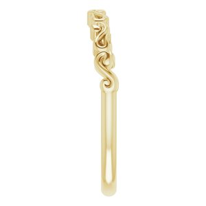 14K Yellow Matching Band