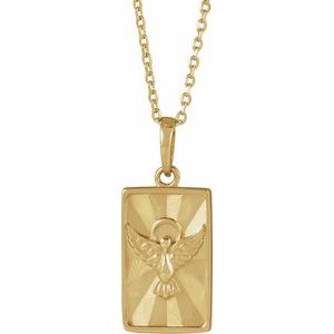 14K Yellow Guidance 16-18" Necklace