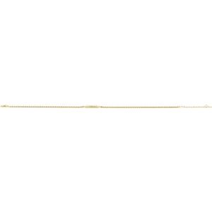 14K Yellow Coin Frame Adjustable 7-8 Bracelet Mounting 13 mm Coin
